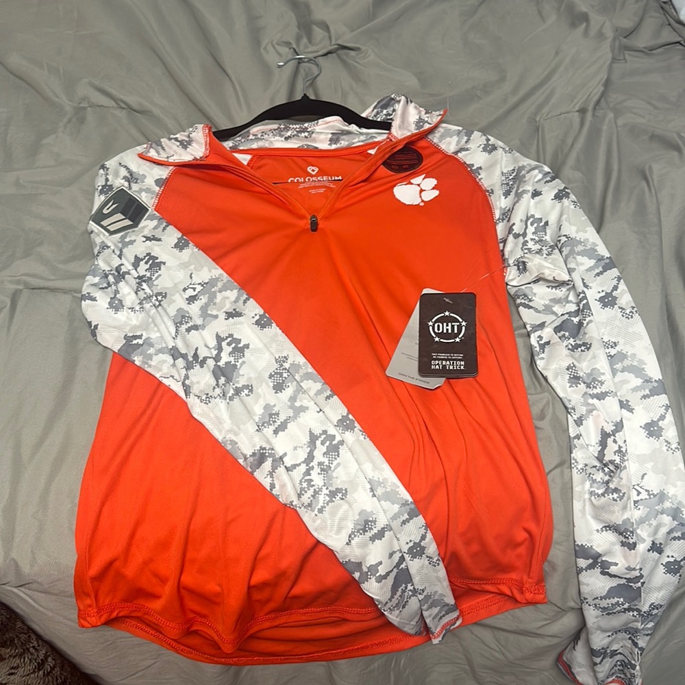 Clemson quarter zip